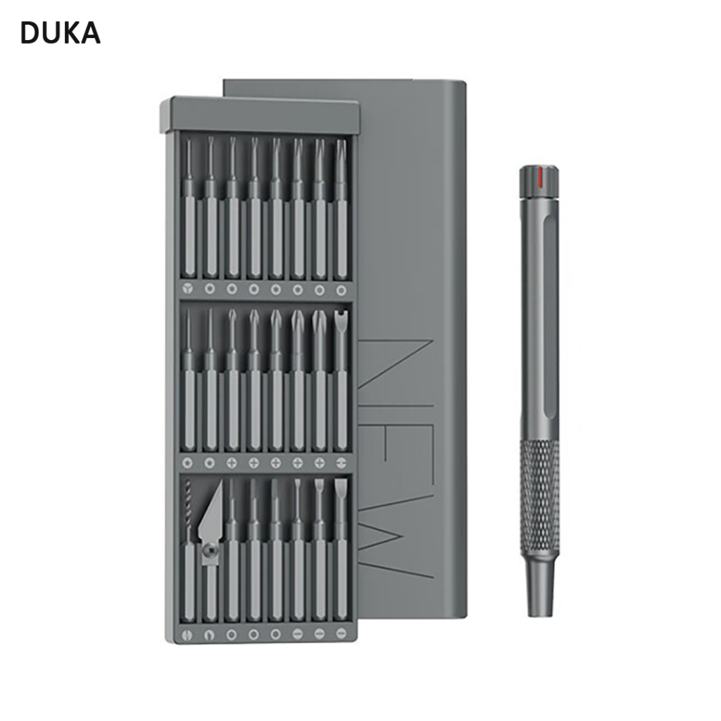 Duka X1 ชุดไขควงแม่เหล็ก อเนกประสงค์ ขนาดเล็ก พกพาง่าย 24 in 1 S2
