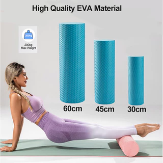 Sunnyfit ลูกกลิ้งโฟม EVA โยคะ Roller 30/45/60/90 ซม.นวดจุด Fantastic สี Roller ฟิตเนส Gym ผ่อนคลายกล้ามเนื้อ