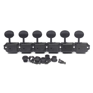 6อินไลน์วินเทจกีตาร์จูนเนอร์ปรับแต่งหมุดคีย์หัวเครื่องชุดสํา…