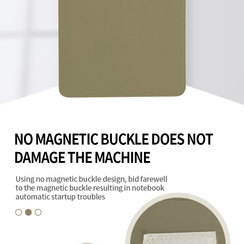 กระเป๋าใส่แล็ปท็อป หนัง PU กันน้ํา ขนาด 16 นิ้ว