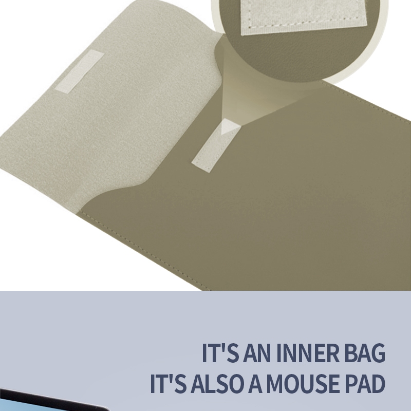 กระเป๋าใส่แล็ปท็อป หนัง PU กันน้ํา ขนาด 16 นิ้ว