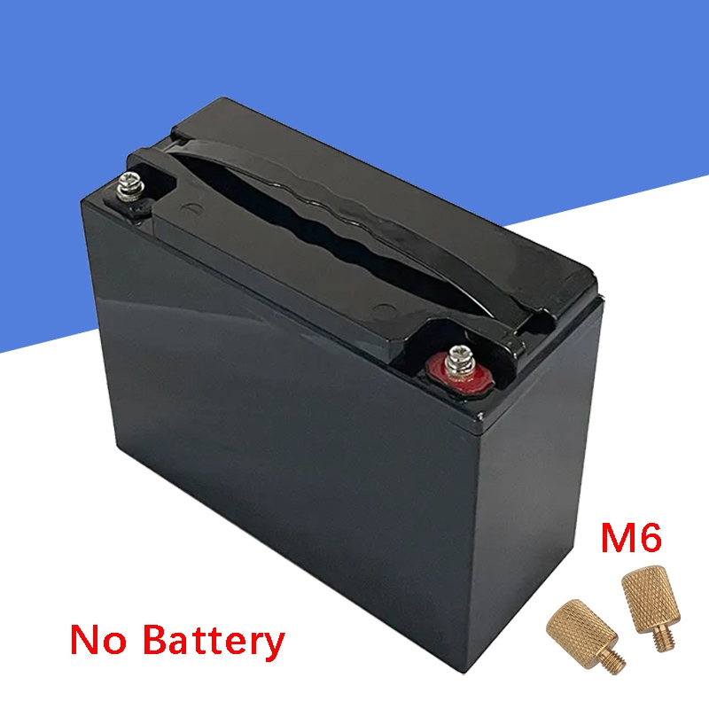 กล่องแบตเตอรี่เปล่า 12V 30AH พร้อมที่จับ 32650 18650 สําหรับแบตเตอรี่ลิเธียมไอออน DIY