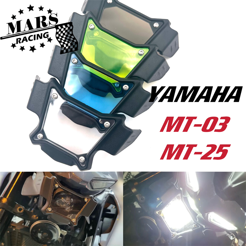 อุปกรณ์เสริมมอเตอร์ไซค์ไฟหน้าครอบคลุมป้องกันไฟหน้าครอบคลุมป้องกันไฟหน้าครอบคลุมหน้าครอบคลุม YAMAHA M
