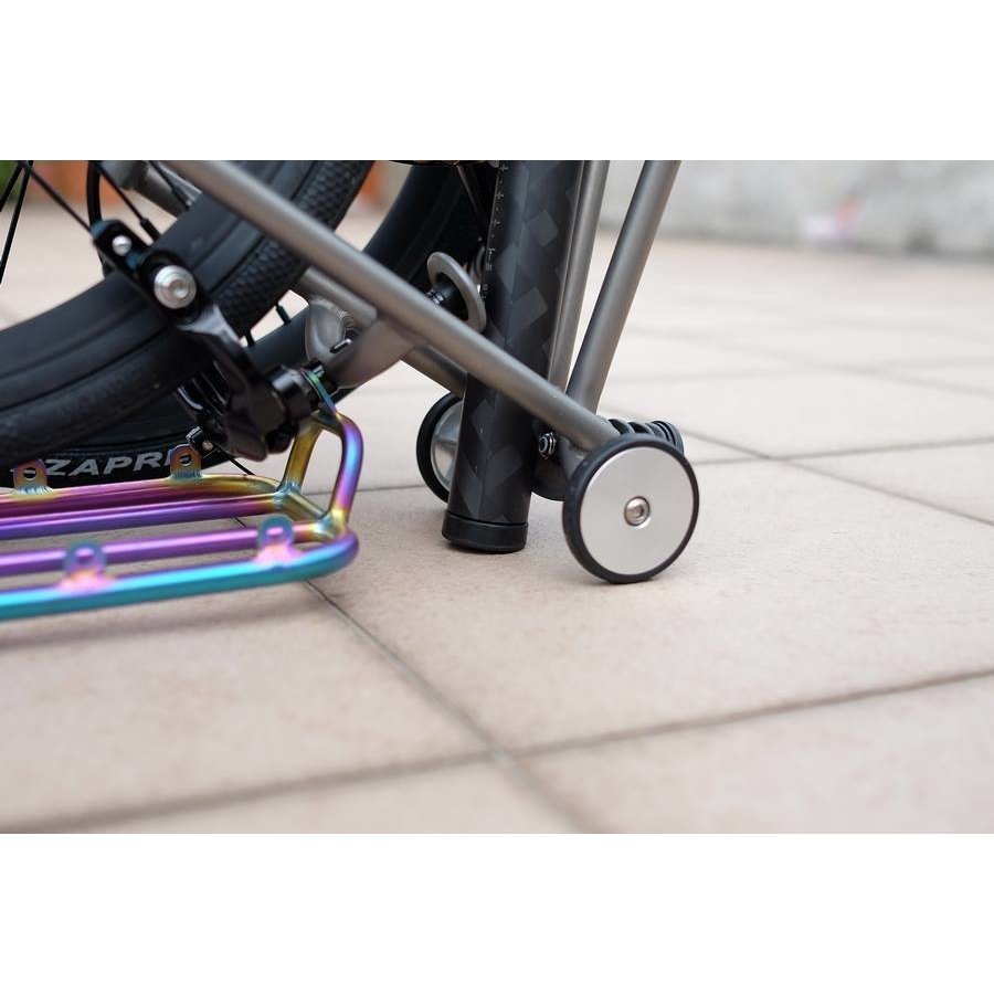 สําหรับ Brompton Birdy CarryMe อลูมิเนียมน้ําหนักเบา ezwheels Bearing ล้อง่าย (H&H)