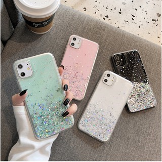 เคส Samsung A55 A54 A34 A33 A14 A13 A12 A02 A11 M11 M12 A71 A51 A31 A70 A50 A50S A30 A30S A20 A20S A10 A10S Glitter Sequins Soft Case