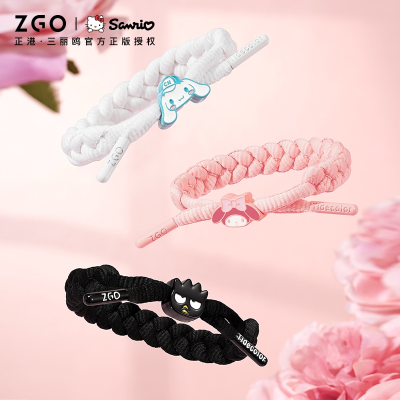 ZGO x Sanrio Cinnamoroll Melody สร้อยข้อมือ เพนกวิน สุดเท่ คู่รัก แฟนสาว คริสต์มาส มาการอง 6023