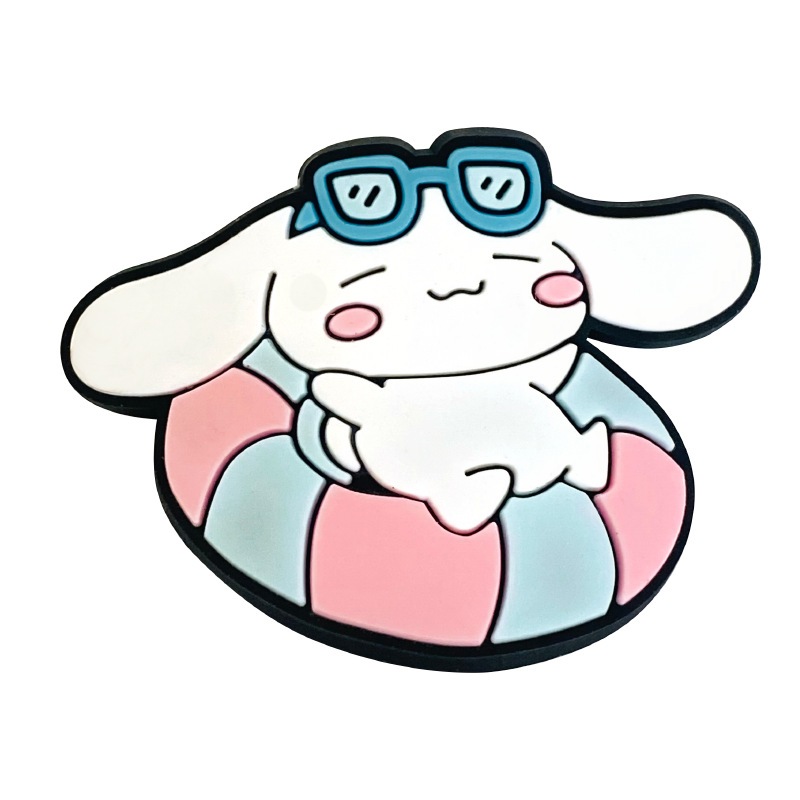 Jibbitz น่ารัก 1 ชิ้น การ์ตูน sanrio melody Kuromi Crocs เสน่ห์รองเท้า Pin อุปกรณ์เสริมตกแต่งรองเท้าแตะหัวเข็มขัดเด็กสาวของขวัญ