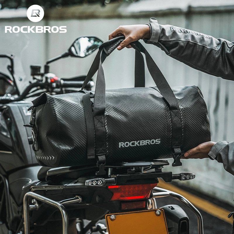 ROCKBROS กระเป๋าท้ายเบาะมอเตอร์ไซค์ กันน้ำ 20-60 ลิตร thumbnail 7
