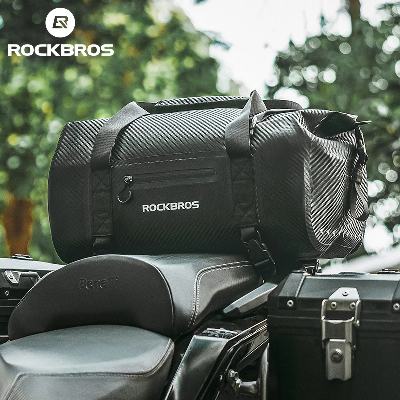 ROCKBROS กระเป๋าท้ายเบาะมอเตอร์ไซค์ กันน้ำ 20-60 ลิตร thumbnail 8