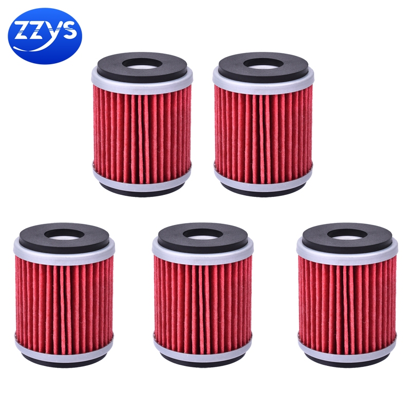 กรองน้ํามันรถจักรยานยนต์สําหรับ Yamaha YZ250 F 09-22 YZ450 F 09-22 WR250 WR450 XT250 MT125 YZF-R125