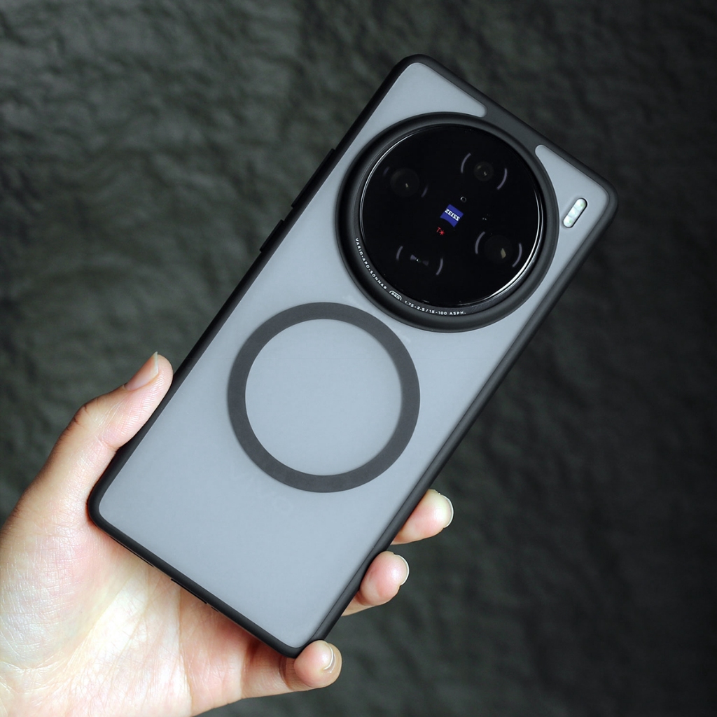 สําหรับ Vivo X100 X100s Pro Casing อะคริลิคใส Hard Case ถุงลมนิรภัยป ้ องกันเคสโทรศัพท ์