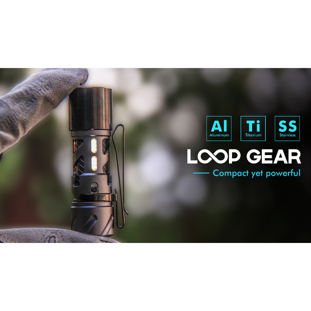 Perfect ไฟฉาย Loop Gear SK03 EDC