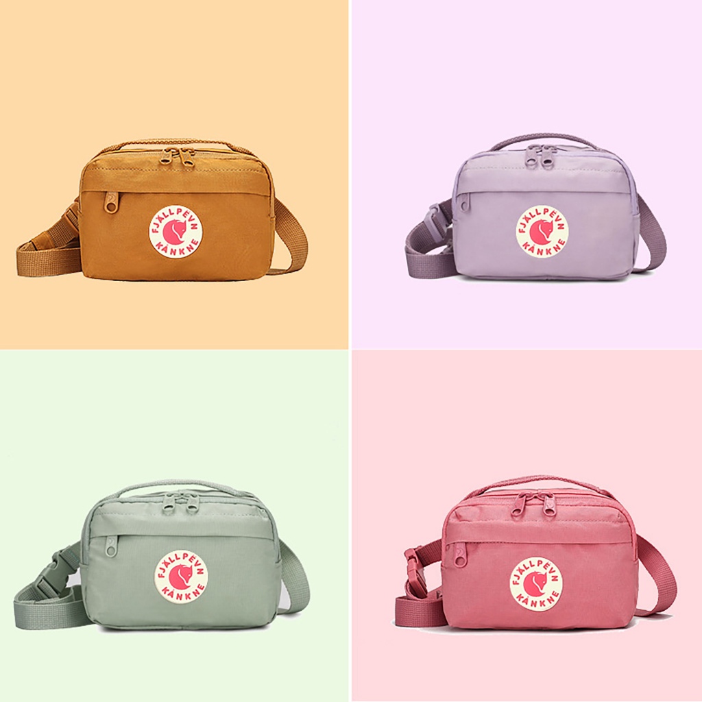 Fjallraven-kanken กระเป๋าเป้สะพายหลัง กระเป๋าสะพายไหล่ กระเป๋าคาดเอว ความจุขนาดใหญ่ -12