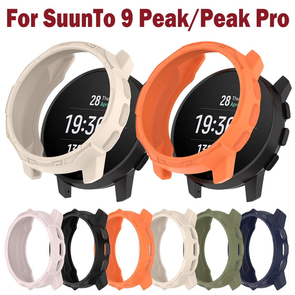 เคสกรอบป้องกันหน้าจอ TPU แบบนิ่ม สําหรับ Suunto 9 Peak Suunto9 Peak Pro Sport Smart Watch