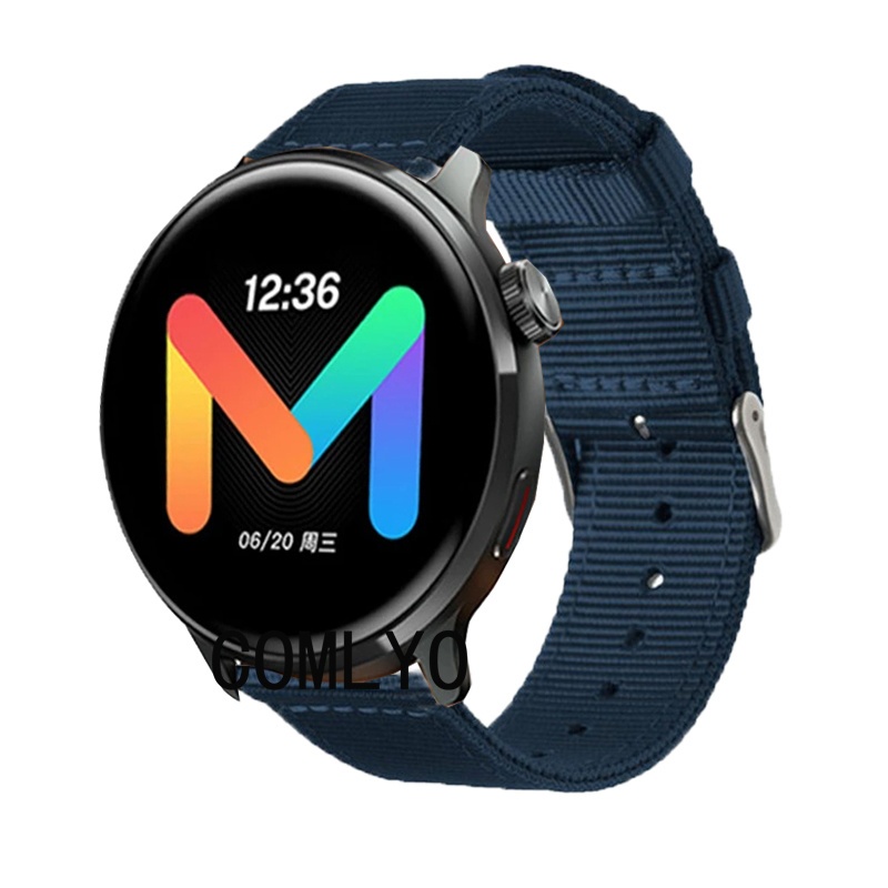 สําหรับ Mibro Watch Lite 2 สายไนล่อน ผ้าใบ นิ่ม สายสมาร์ทวอทช์ ผู้หญิง ผู้ชาย เข็มขัด