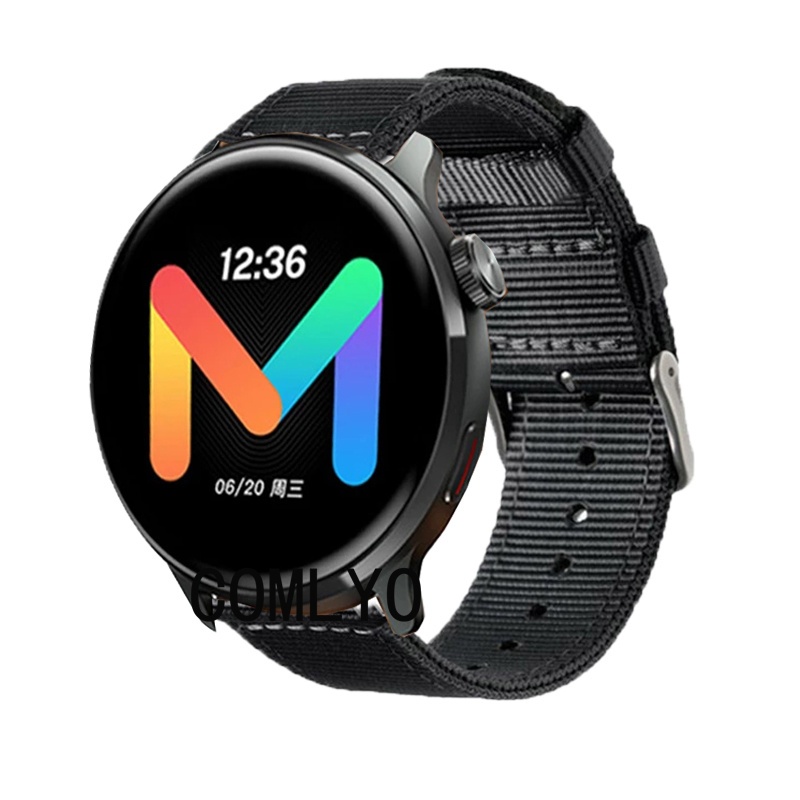 สําหรับ Mibro Watch Lite 2 สายไนล่อน ผ้าใบ นิ่ม สายสมาร์ทวอทช์ ผู้หญิง ผู้ชาย เข็มขัด