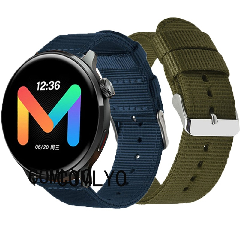 สําหรับ Mibro Watch Lite 2 สายไนล่อน ผ้าใบ นิ่ม สายสมาร์ทวอทช์ ผู้หญิง ผู้ชาย เข็มขัด