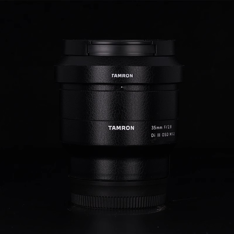ป้องกันรอยขีดข่วนสติกเกอร์ผิวฟิล์มสําหรับ Tamron 18-300 28-75 17-70 F2.8 17-50 F4 28-200 35-150 17-28 F2.8 35 มม. เลนส์ Sony FE mount
