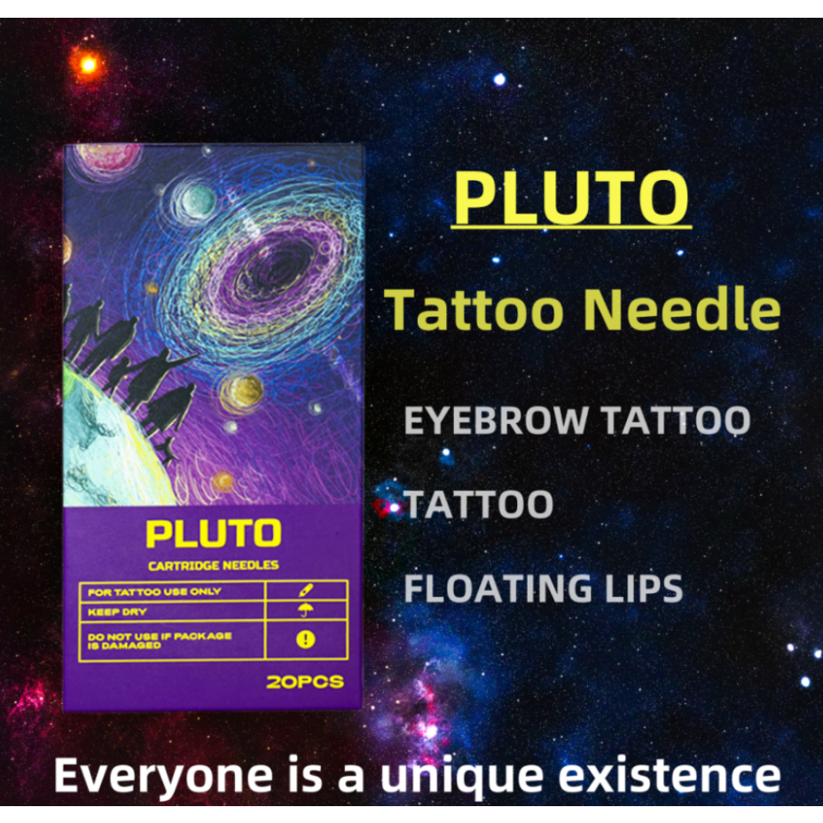 มาใหม่ PLUTO V1 เข็มสักคิ้วถาวร แบบใช้แล้วทิ้ง คุณภาพสูง 20 ชิ้น ต่อกล่อง