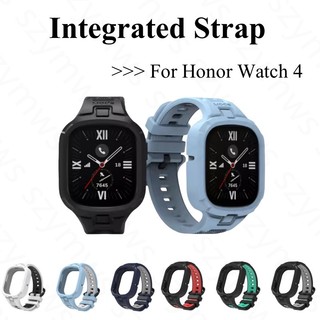 สายนาฬิกาข้อมือซิลิโคน TPU แบบนิ่ม สําหรับ Honor Watch 4 Honor Watch4