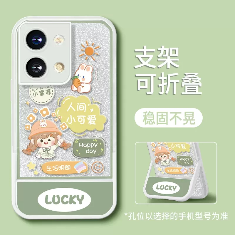 เคสโทรศัพท์มือถือ ลายกากเพชร พร้อมขาตั้ง สําหรับ ออปโป้ A57 A77 A77S A56S A58 A78 A72 A73 A92S A93 A