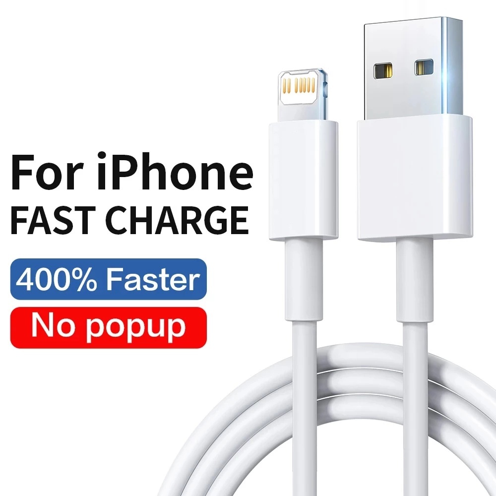 สาย USB สําหรับ iOS 14 13 12 Pro Max Mini XR XS Fast ชาร์จโทรศัพท์วันที่สําหรับ iPad Charger สายไฟอุปกรณ์เสริม