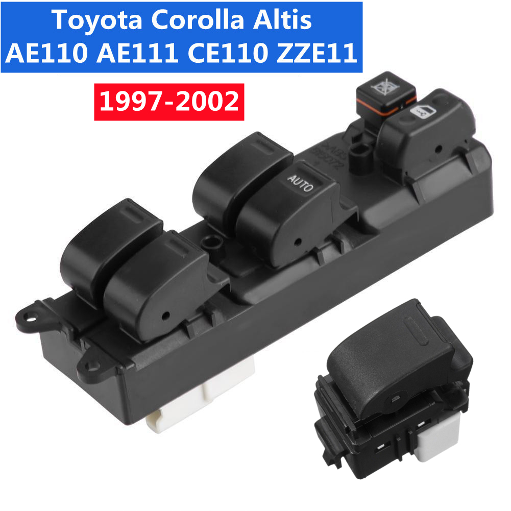 14 + 7pin 2 ซ็อกเก็ต สวิทช์กระจกไฟฟ้า สวิทช์กระจกประตู สวิทซ์ยกกระจก ด้านหน้าขวา โคโรล่า อัลติส Toyo