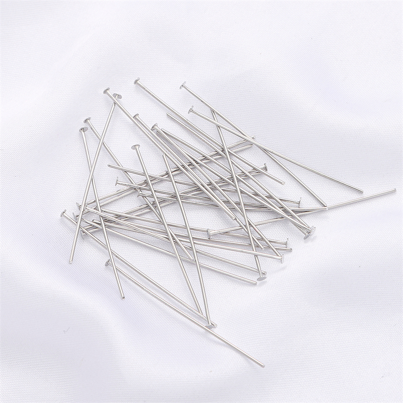 50 ชิ้นคุณภาพสูงสี Retention ทองเหลือง Ball T หัว Pins Connectors 14 K/18 K/Platinum/เงิน/Rose Gold Plating สําหรับ Diy เครื่องประดับค้นหาทําอุปกรณ์เสริม