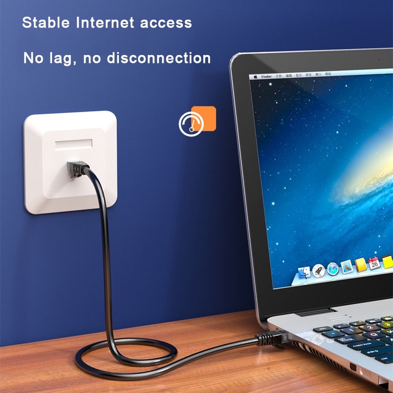 สายแลนอีเธอร์เน็ต สายแลน CAT 6 LAN ความเร็วสูง CAT6 RJ45 3 ม.-50 ม. - รูปที่ 3