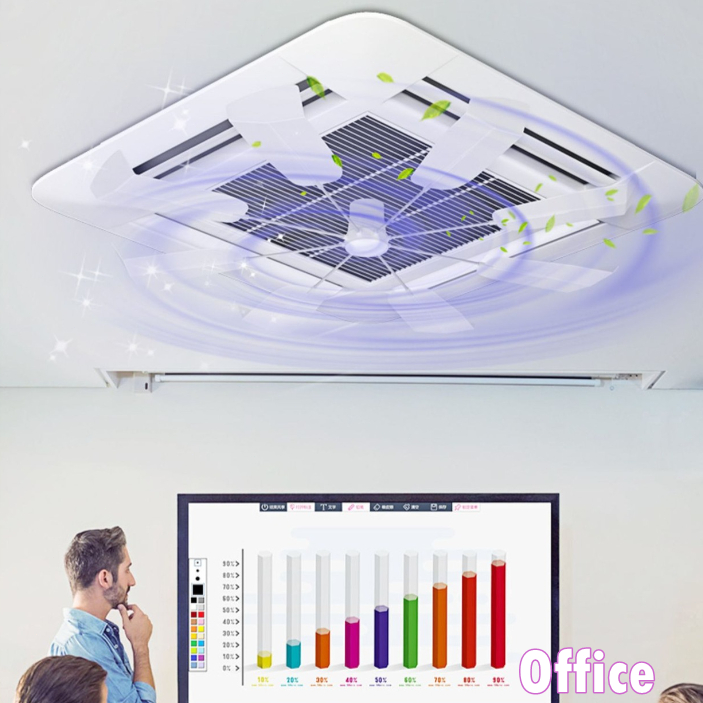 ประหยัดไฟ ได้มาตราฐาน กระจายความเย็น กระจายลม ใบพัดกระจายลม  กันลมโดนตัว ที่กั้นลมเเอร์ ที่กั้นเเอร์ - รูปที่ 3