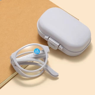 (สินค้าใหม่ ลดราคา) แว่นตาอ่านหนังสือ รุ่น TR90 ความแข็งแรง 1.0x~4.0x พร้อมกล่องซิป แบบพกพา เบา ขนาดกะทัดรัด แว่นอ่านหนังสือ