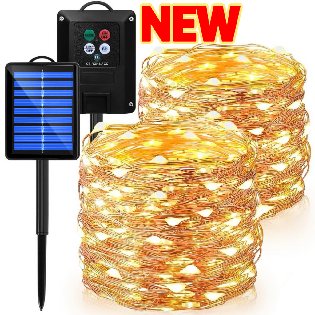 32เมตร300นํา ไฟพลังงานแสงอาทิตย์ไฟสดปิงปองไฟกระพริบสําหรับต้นไม้ดอกไม้ปลอม