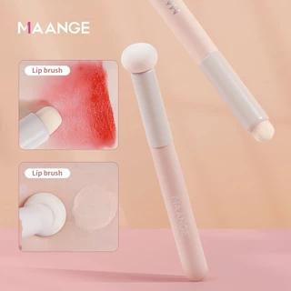 MAANGE 2 ชิ้น ชุดแปรงทาลิปสติก คุณภาพเยี่ยม: เกลี่ยง่าย ขนแปรงไม่หลุดร่วง 51285