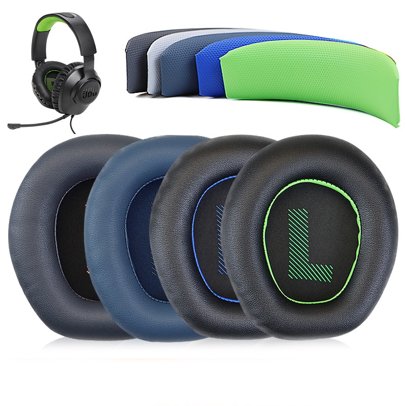 แผ่นครอบหูฟัง แบบเปลี่ยน สําหรับ JBL Quantum 100 Q100