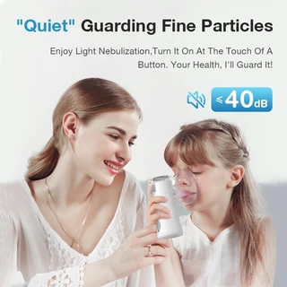 Dr.isla Nebulizer เครื่องพ่นละอองยา ขวดสเปรย์ยาพกพา ไร้สาย มือถือ ทั้งเด็กและผู้ใหญ่สามารถใช้งานได้ N8