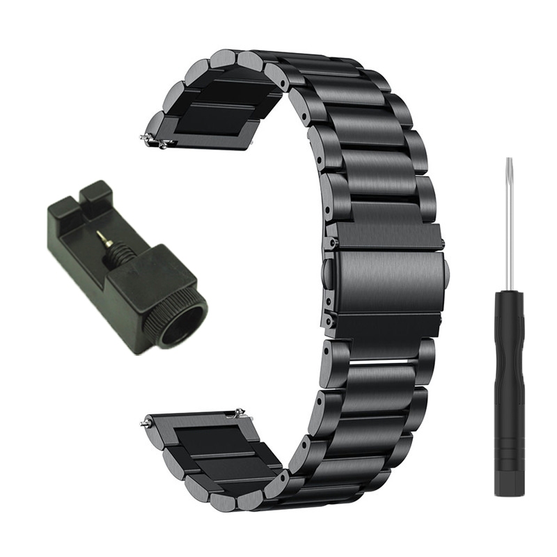 สําหรับ Amazfit T-rex Ultra Smart Watch Strap สแตนเลสสตีลโลหะวงเข็มขัดผู้หญิงผู้ชาย