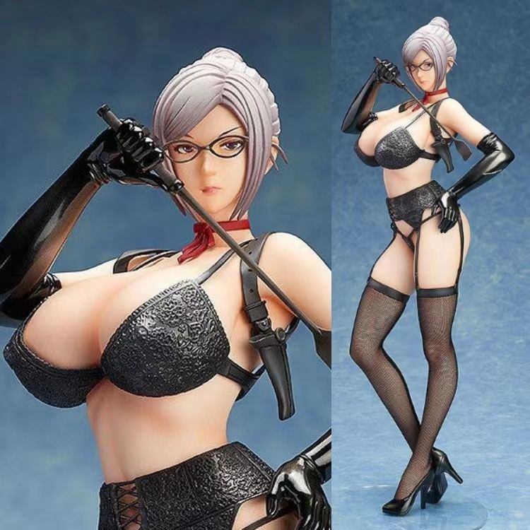 Wing Prison School White Wood Meiko Vice President 1/4 Boxed Handmade Toy Decoration Model