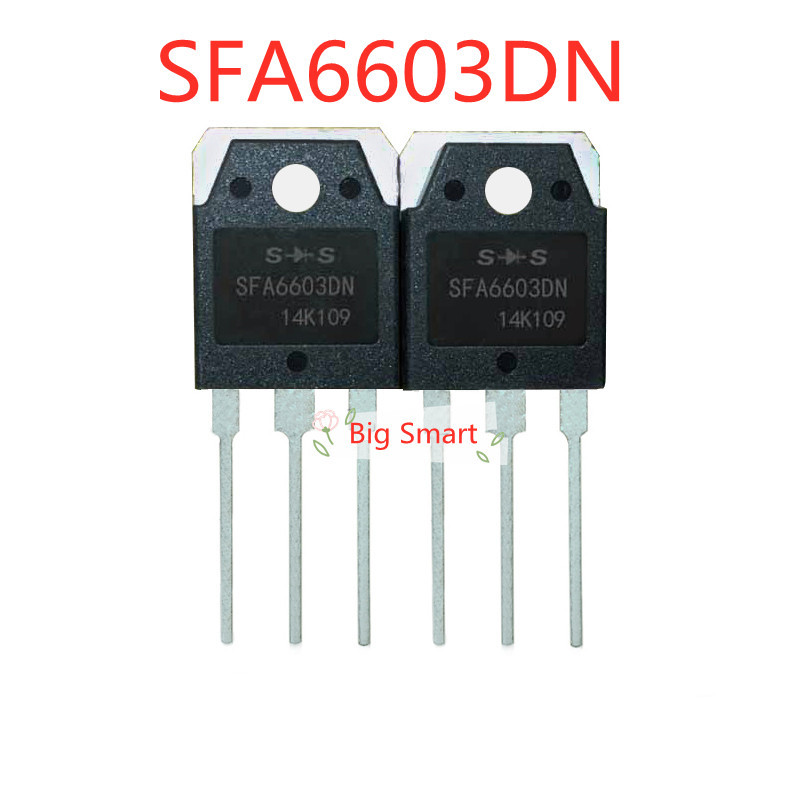 ทรานซิสเตอร์ SFA6603DN TO-3P 300V 66A SFA 6603DN SFA6603DN = A60UP30DN 2 ชิ้น