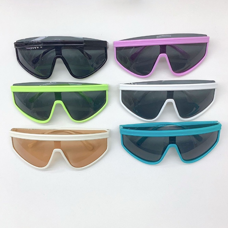 แว่นตากันแดด กรอบขนาดใหญ่ ป้องกันลม เหมาะกับใส่ขี่จักรยาน สําหรับเด็กผู้ชาย และเด็กผู้หญิง - รูปที่ 2