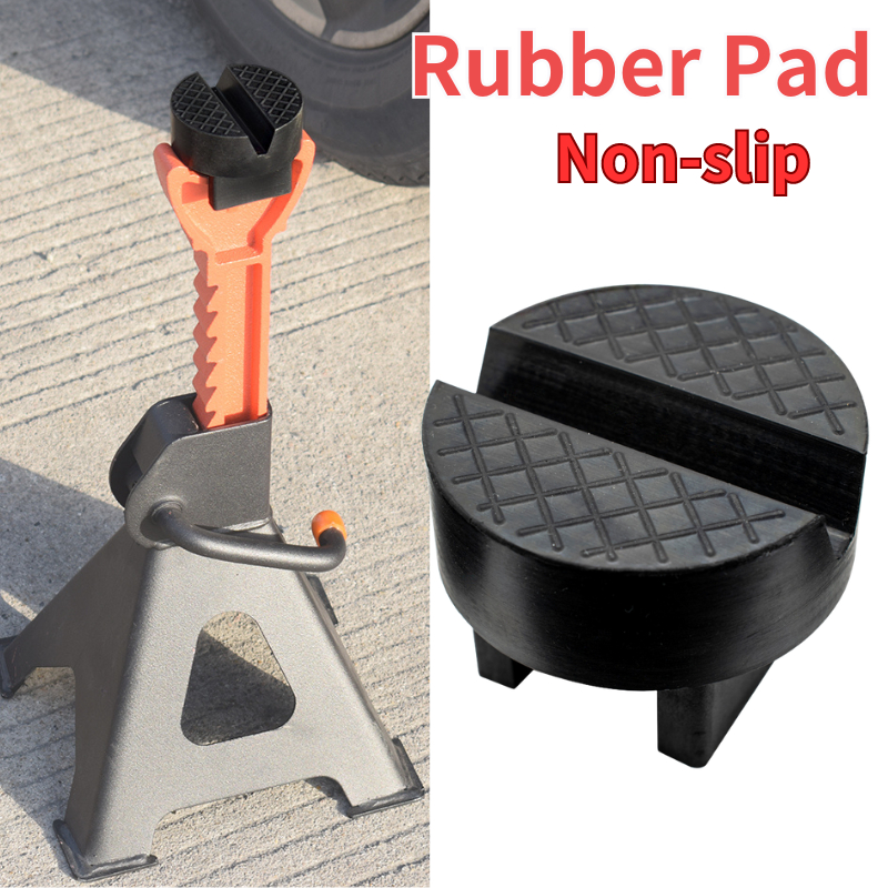 ยางรถแจ็คขาตั้ง Pad Slot สนับสนุนชั้นยก Slotted กรอบ Rail Protector Guard Pinch Weld Protector ยาง Heavy Duty สําหรับ 2 หรือ 3 Tonne