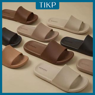 TIKP รองเท้าแตะ พื้นนิ่ม กันลื่น เหมาะกับใส่ในบ้าน สําหรับผู้หญิง ไซซ์ 36-45