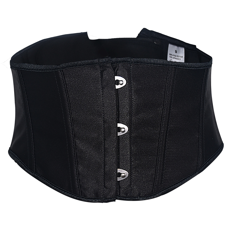Wechery Slimming Corset เหล ็ ก Boned เอวเทรนเนอร ์ Body Shaper สั ้ น Torso ผู ้ หญิง Girdle Shapewear
