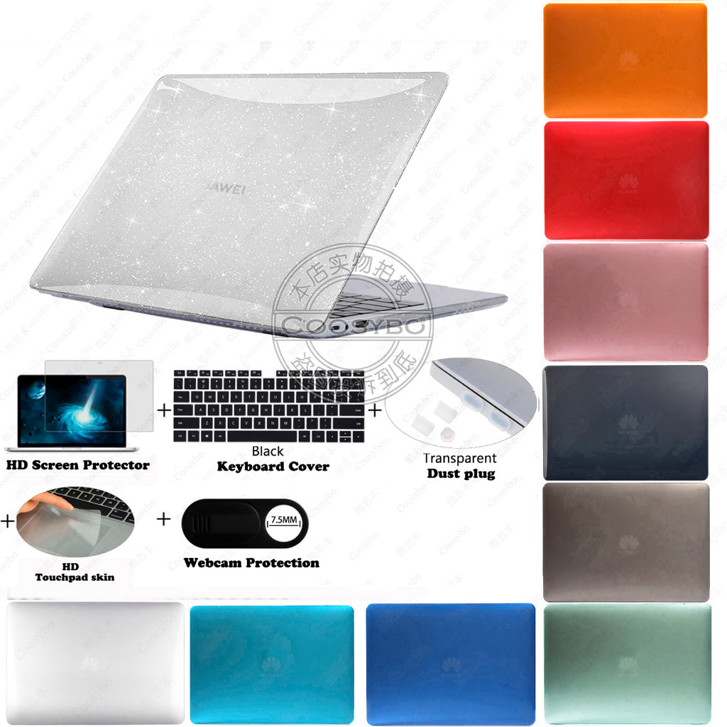 (จัดส่งรวดเร็ว) เคสป้องกันหน้าจอทัชแพด ลายดาว 6in1 สําหรับ 14 Huawei 14s Matebook D14 D15