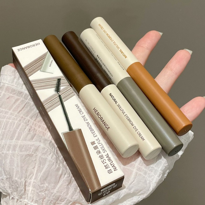 HerOrange Quick Dry Waterproof Eyebrow Cream Anti-Fading [เครื่องสำอาง] HR593