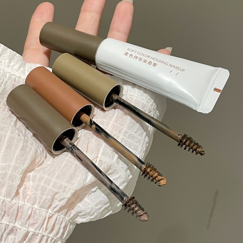 HerOrange Long Lasting Brown Eyebrow Cream Sweatproof Tint [เครื่องสำอาง] HR589