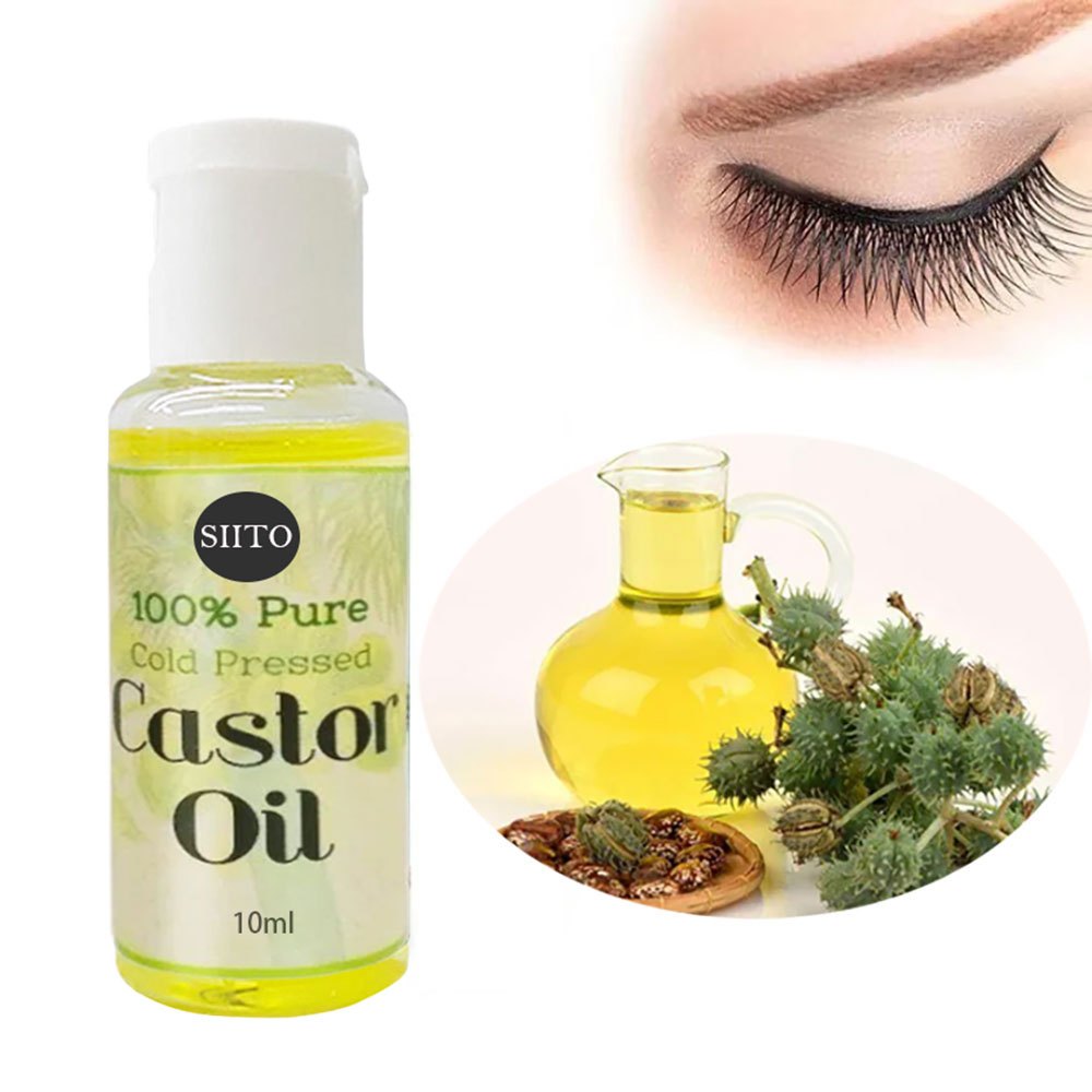 Siito Pure 100% Castor oil สารปลูกผมตามธรรมชาติและออร์แกนิก 10ml/30ml