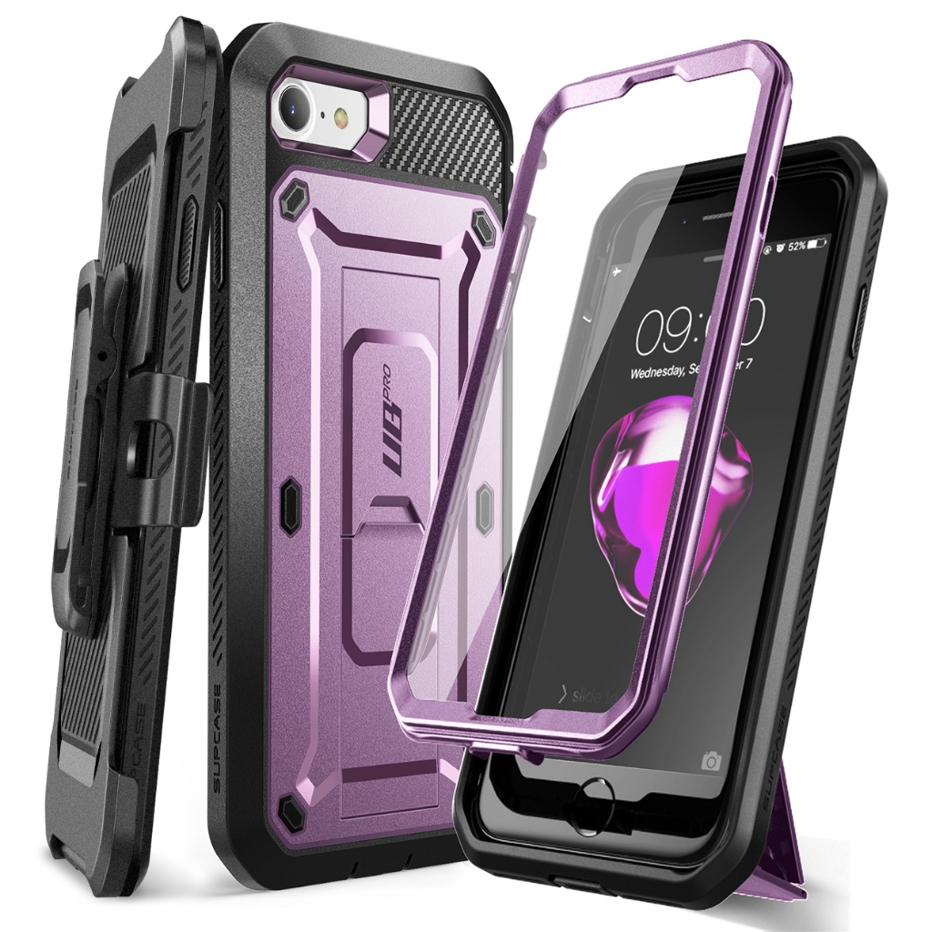 Supcase UB Pro Series เคส สําหรับ iPhone SE รุ่นที่ 2 2020 / 7/8 ป้องกันหน้าจอในตัว