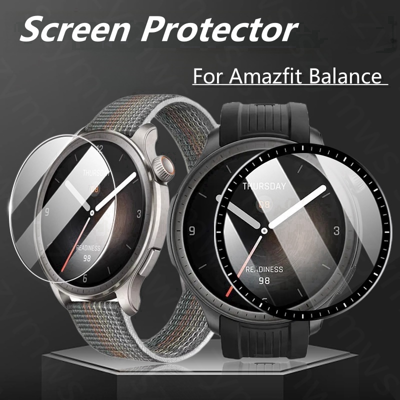 Amazfit Balance ฟิล์มกันรอยหน้าจอ ป้องกันรอยขีดข่วน 3D ฟิล์มไฮโดรเจล TPU นิ่ม ฟิล์มกระจกนิรภัยใส สําหรับสมาร์ทวอทช์ Amazfit Balance