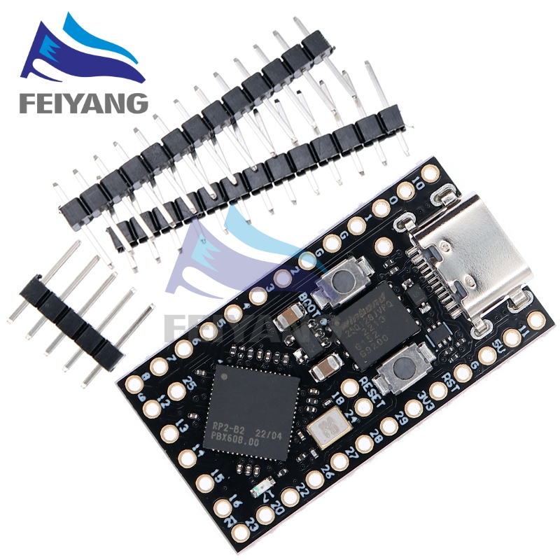 บอร์ดไมโคร RP2040 Pro PI PICO รองรับ Mciro Python