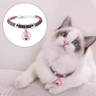 Pawsome สไตล์ญี่ปุ่นปลอกคอแมวไนลอนสร้อยคอระฆังลูกแมวปรับ ความปลอดภัยสัตว์เลี้ยงอุปกรณ์เสริมสําหรับขนาดเล็กและลูกแมว